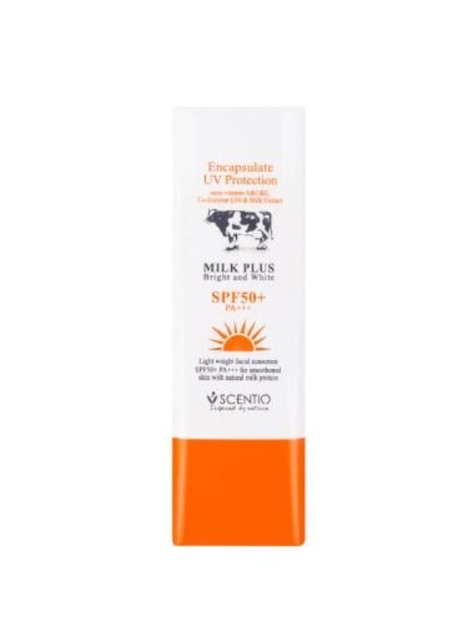 واقي شمس برايت ان وايت بالحليب SPF 50 PA+++ حماية ٣٠ جرام